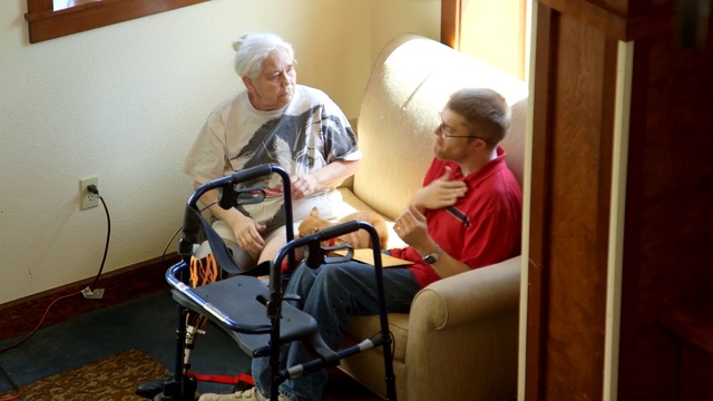 Video Reference: senior citizen, nursing home, retirement home, product, recreation