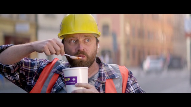 Video Reference: engineer, construction, worker, helmet, man, builder, work, industry, contractor, people, cup, Person