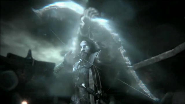 Video Reference: Darkness, Cg artwork, Fictional character, Demon, Digital compositing, Space, Movie, Screenshot, Pc game, Person