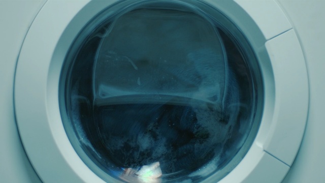 Video Reference: Washing machine, Clothes dryer, Blue, Major appliance, Aqua, Circle, Home appliance, Washing, Laundry