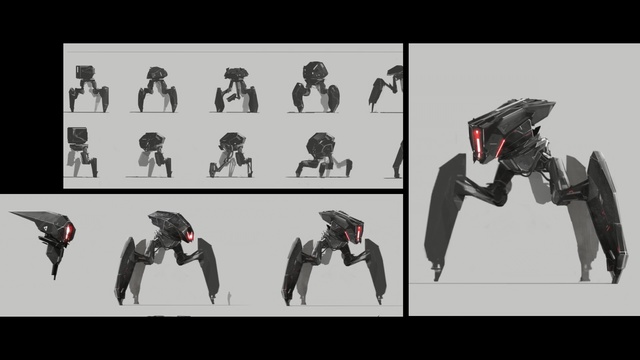 Video Reference: black, mecha, cartoon, fictional character, automotive design, font, 3d modeling, design, graphic design, machine, Person