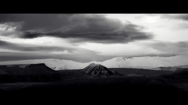 Video Reference: Sky, White, Black, Cloud, Nature, Mountainous landforms, Monochrome photography, Black-and-white, Photograph, Highland