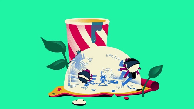 Video Reference: Cartoon, Clip art, Illustration, Teacup, Tableware, Drinkware, Cup, Animation, Fictional character, Art