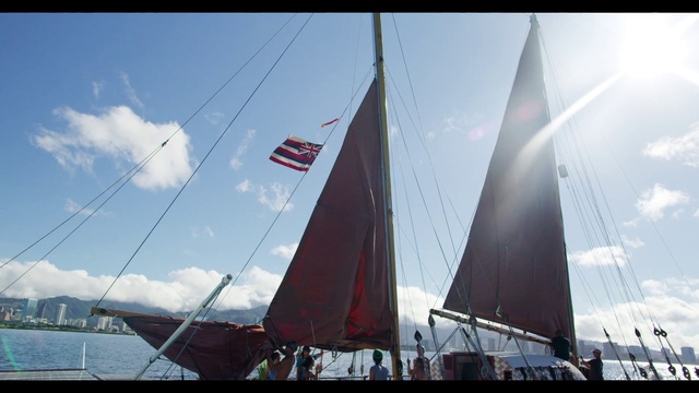 Video Reference: Sky, Water, Cloud, Boat, Watercraft, Sailing, Boats and boating--Equipment and supplies, Mast, Naval architecture, Sailboat