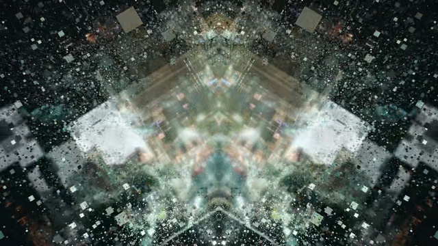 Video Reference: Water, Green, Symmetry, Design, Pattern, Space, Architecture, Fractal art, Graphics, World