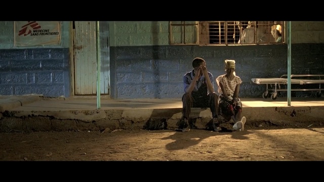 Video Reference: darkness, human behavior, screenshot, night, scene, street, Person