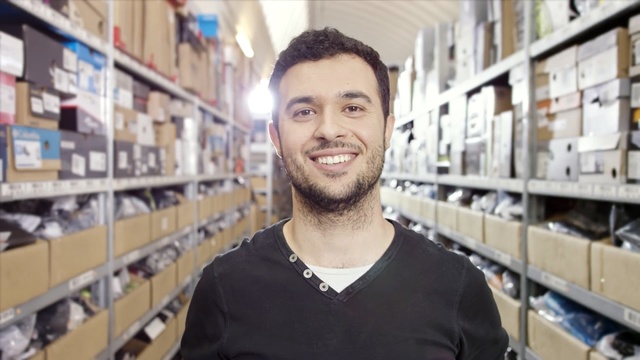Video Reference: Product, Chin, Customer, Retail, Shopkeeper, Smile, Building, Person