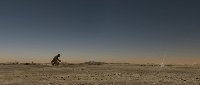 Video Reference: sky, ecosystem, horizon, ecoregion, sand, steppe, landscape, wind, plain, cloud
