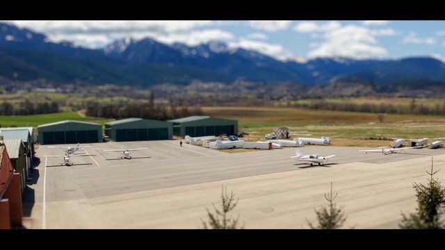 Video Reference: sky, aviation, air travel, airplane, flight, landscape, cloud, roof, mountain, hill