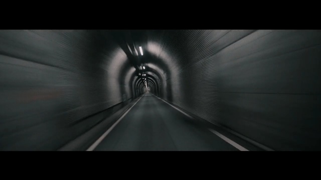 Video Reference: Tunnel, Darkness, Black, Photograph, Road, Infrastructure, Light, Atmosphere, Mode of transport, Snapshot
