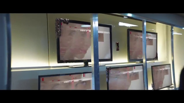 Video Reference: Glass, Wall, Display device, Technology, Window, Ceiling, Interior design, Art