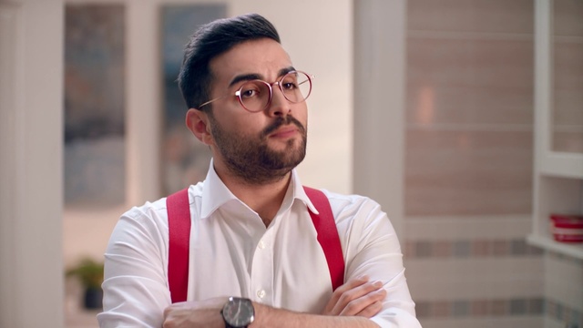 Video Reference: Eyewear, Glasses, White-collar worker, Moustache, Facial hair, Photography, Neck, Vision care