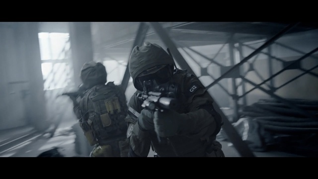 Video Reference: Movie, Military, Pc game, Swat, Darkness, Airsoft, Personal protective equipment, Soldier, Action film, Gun, Indoor, Man, Window, Photo, Covered, Bed, Sitting, Holding, Room, Wearing, Snow, Standing, Woman, Laptop, Table, White, Riding, Skiing, Bedroom, People, Screenshot, Helmet, Text, Firefighter, Person, Clothing