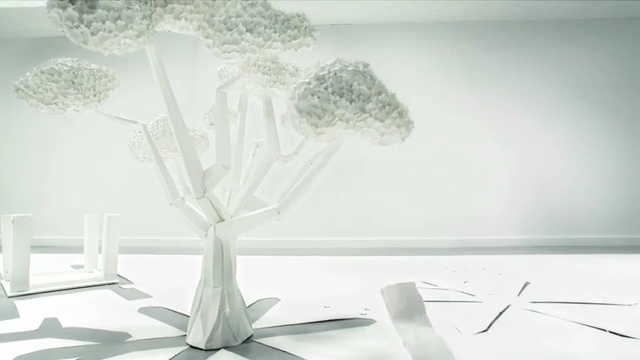 Video Reference: black and white, table, still life photography, design, furniture, interior design, flower, wallpaper, vase, petal