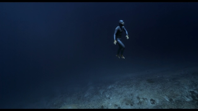 Video Reference: atmosphere, sky, underwater, water, darkness, freediving, underwater diving, extreme sport, diving, recreation