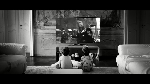 Video Reference: Photograph, White, Living room, Black, Couch, Room, Black-and-white, Snapshot, Monochrome, Still life photography