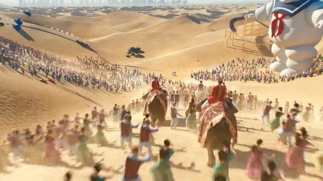 Video Reference: tourism, tourist attraction, sand, desert, sahara, landscape, aeolian landform, sky, vacation, Person