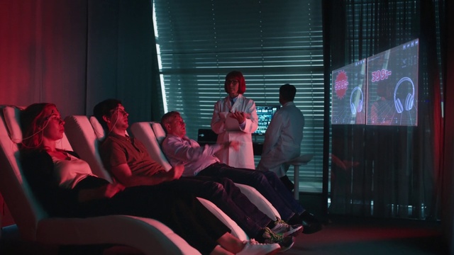 Video Reference: Red, Performance, Event, Design, Technology, Adaptation, Room, Stage, Interior design, Magenta