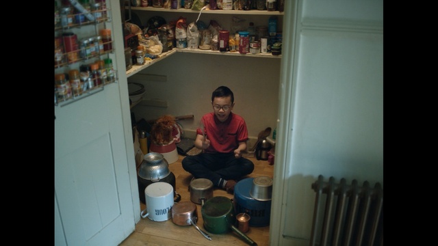 Video Reference: Shelf, Room, Shelving, Pantry, Fun, Cupboard, Child, Furniture, Toddler, Home accessories, Person