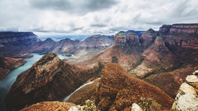 Video Reference: Mountainous landforms, Mountain, Natural landscape, Highland, Badlands, Wilderness, Sky, Canyon, Mountain range, Ridge