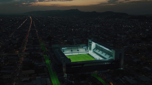 Video Reference: Cloud, Sky, Atmosphere, Field house, Urban design, Building, City, Landscape, Cityscape, Grass