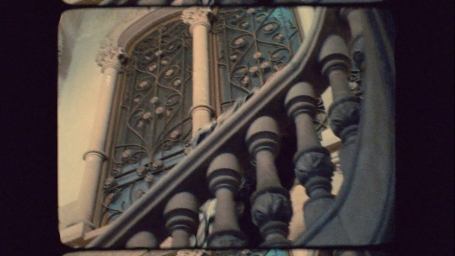 Video Reference: Architecture, Metal, Baluster, Glass, Art, Person