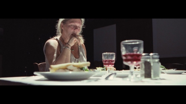 Video Reference: Alcohol, Eating, Human, Drink, Table, Sitting, Liqueur, Meal, Food, Distilled beverage