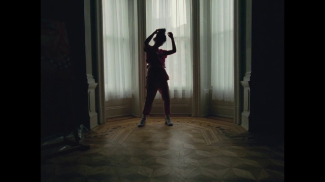 Video Reference: Standing, Dress, Light, Darkness, Performance art, Photography, Choreography, Leg, Floor, Dancer