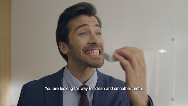 Video Reference: Facial expression, Chin, Nose, Gesture, Mouth, Smile, White-collar worker, Jaw, Laugh, Person, Male