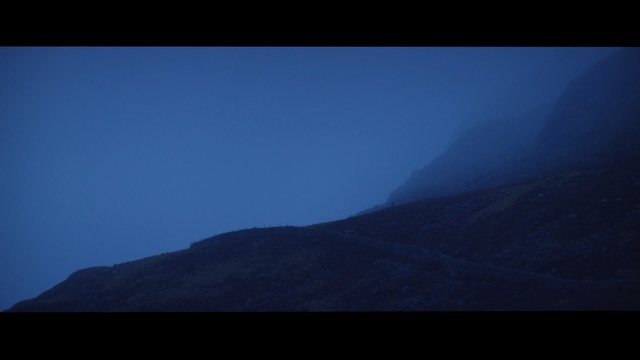 Video Reference: sky, atmosphere, mountainous landforms, mountain, ridge, highland, hill, morning, horizon, mountain range