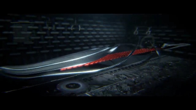 Video Reference: Light, Automotive lighting, Darkness, Line, Bumper, Automotive design, Technology, Photography, Space, Automotive exterior