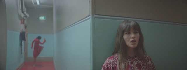 Video Reference: hair, room, human hair color, girl, snapshot, lighting, interior design, house, window, mirror, Person