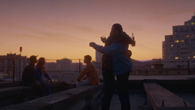 Video Reference: Sky, Photograph, Snapshot, Urban area, Cloud, Evening, Photography, Roof, City, Sunset