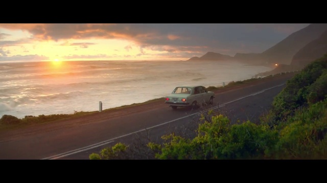 Video Reference: Sky, Nature, Atmospheric phenomenon, Horizon, Morning, Mode of transport, Automotive design, Vehicle, Road, Car