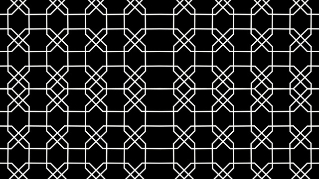 Video Reference: black, black and white, pattern, text, font, design, line, structure, monochrome photography, net