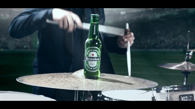 Video Reference: bottle, vessel, beer bottle, container, alcohol, drink, glass, pop bottle