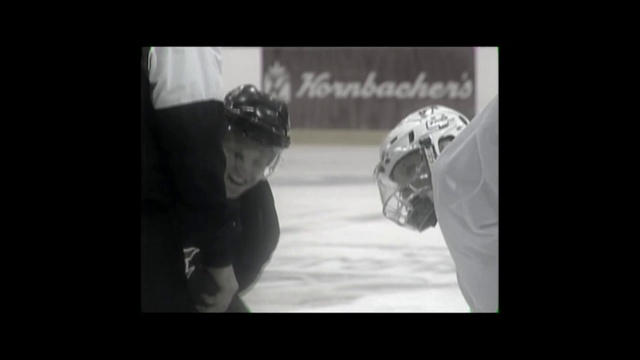 Video Reference: White, Photograph, Black, Black-and-white, Monochrome photography, Text, Photography, Monochrome, Ice hockey, Font