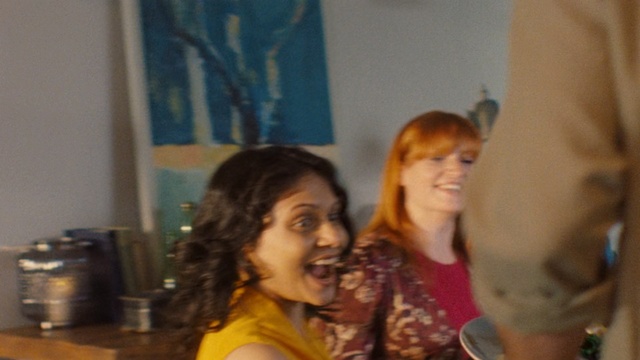 Video Reference: girl, fun, event, smile, friendship, party, conversation, Person