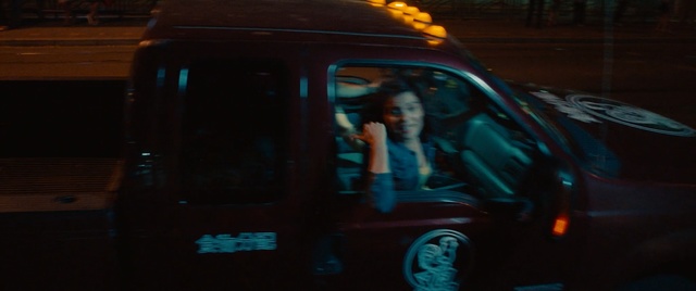 Video Reference: Vehicle door, Green, Vehicle, Blue, Car, Mode of transport, Light, Automotive lighting, Transport, Automotive exterior, Person