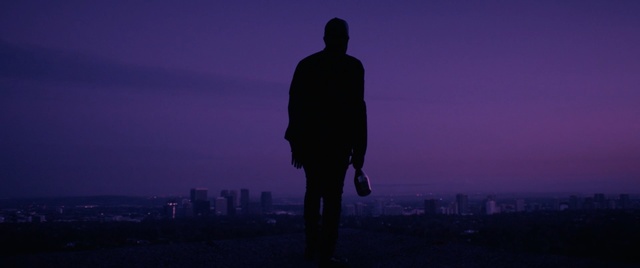 Video Reference: sky, atmosphere, silhouette, darkness, night, dusk, sunrise, dawn, evening, horizon, Person