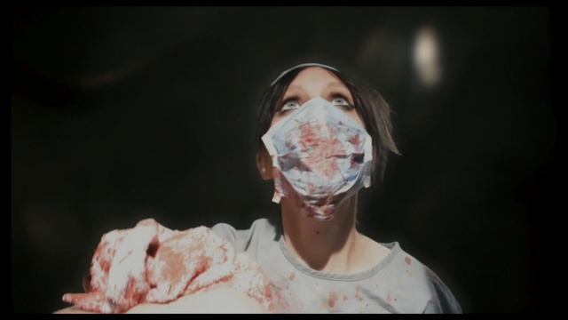 Video Reference: Head, Skin, Nose, Human, Zombie, Flesh, Jaw, Mouth, Neck, Fictional character, Person