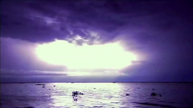 Video Reference: Sky, Cloud, Nature, Horizon, Daytime, Water, Sea, Ocean, Purple, Natural landscape