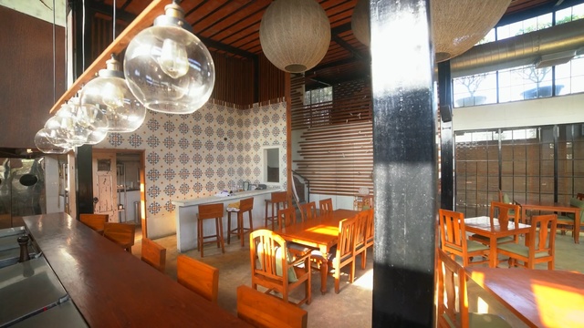 Video Reference: Property, Room, Building, Interior design, Lighting, Furniture, House, Architecture, Restaurant, Real estate, Person