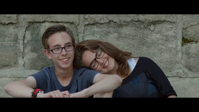 Video Reference: Smile, Glasses, Vision care, Flash photography, Happy, Eyewear, Gesture, Leisure, Grass, Friendship