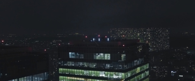 Video Reference: scoreboard, board, signboard, night, city, cityscape, lights