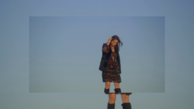 Video Reference: Clothing, Standing, Fashion, Snapshot, Joint, Pattern, Design, Knee, Outerwear, Photography