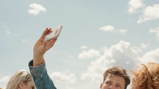 Video Reference: Sky, Cheering, Gesture, Hand, Happy, Cloud, Fun, Finger, Photography, High five