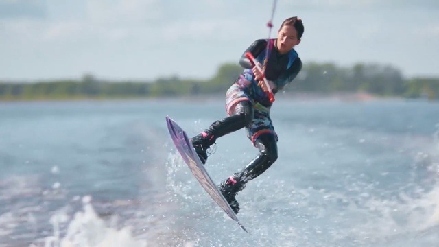 Video Reference: Towed water sport, Surface water sports, Sports, Wakeboarding, Surfing Equipment, Water sport, Boardsport, Waterskiing, Surfboard, Wakesurfing, Person