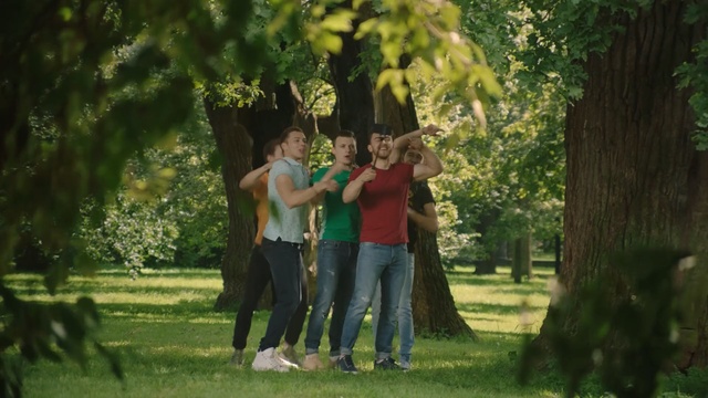 Video Reference: People in nature, Photograph, Tree, Fun, Woodland, Grass, Lawn, Leisure, Photography, Branch, Person