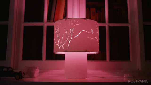 Video Reference: Lampshade, Lighting accessory, Pink, Light, Lighting, Magenta, Nightlight, Lamp, Light fixture, Room